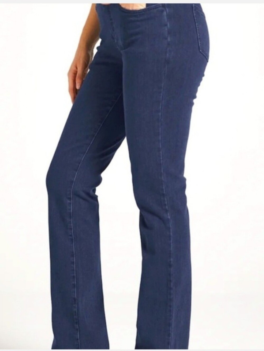 Betabrand Straight Leg Yoga Denim Jeans